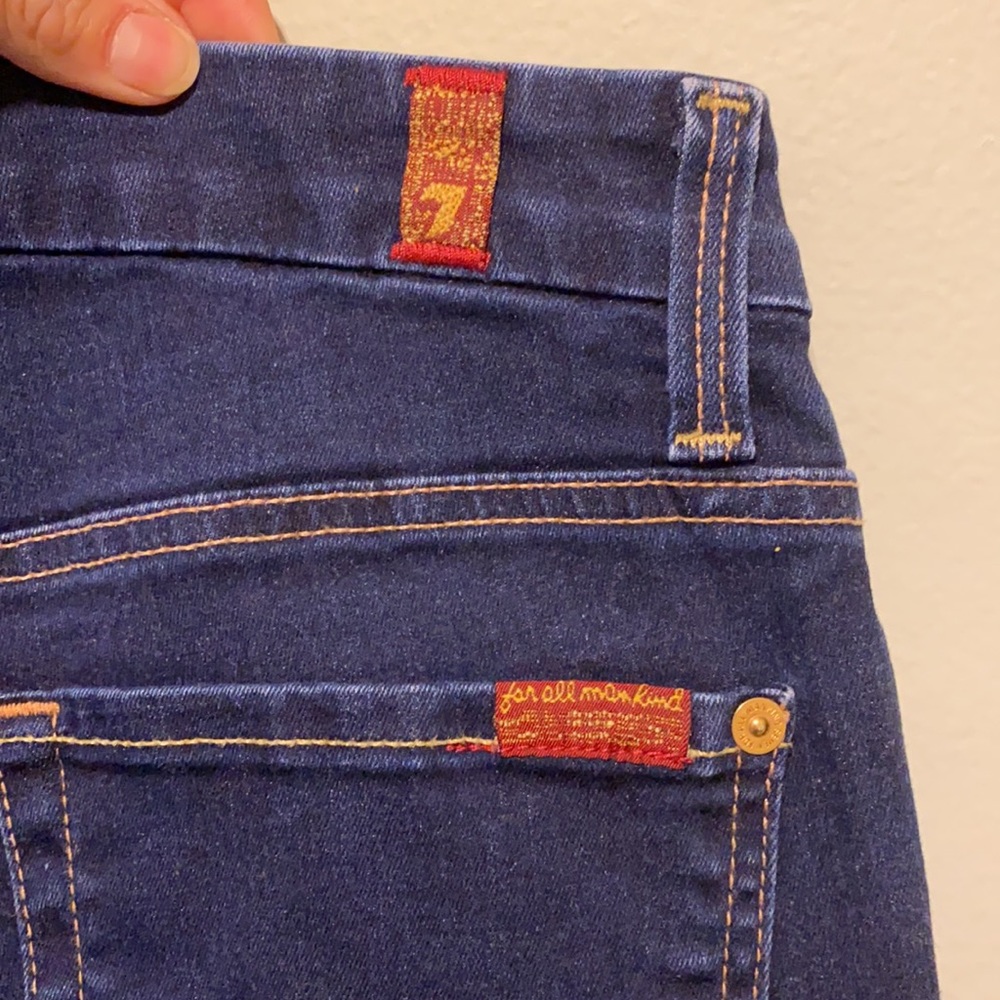 7 FOR ALL MANKIND Slim Illusion High Waist Ankle Skinny Jeans | NWOT | Norstrom - Picture 8 of 11